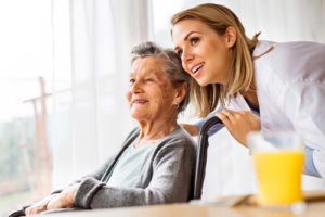 woman enjoying In-Home Care For Seniors